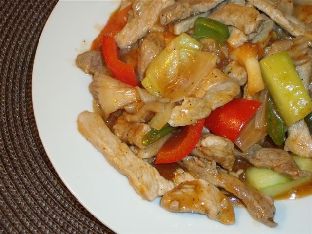 Easy Sweet And Sour Pork Recipe - Thai Style (Pat Briao Waan Moo) - Man ...