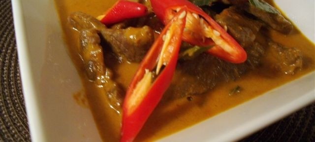 penang beef curry