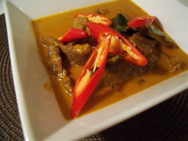 penang beef curry